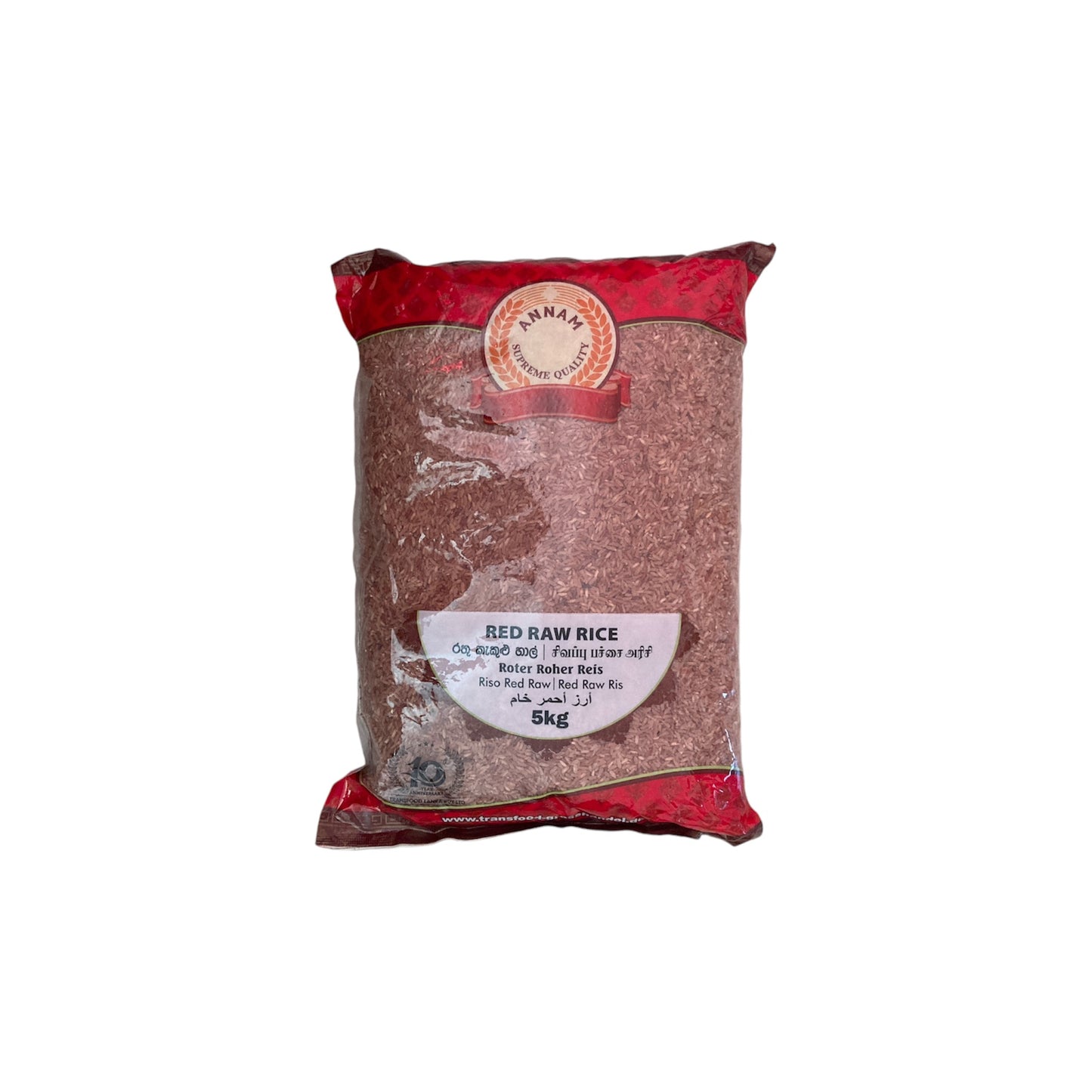 Annam Red Raw Rice 5 Kg