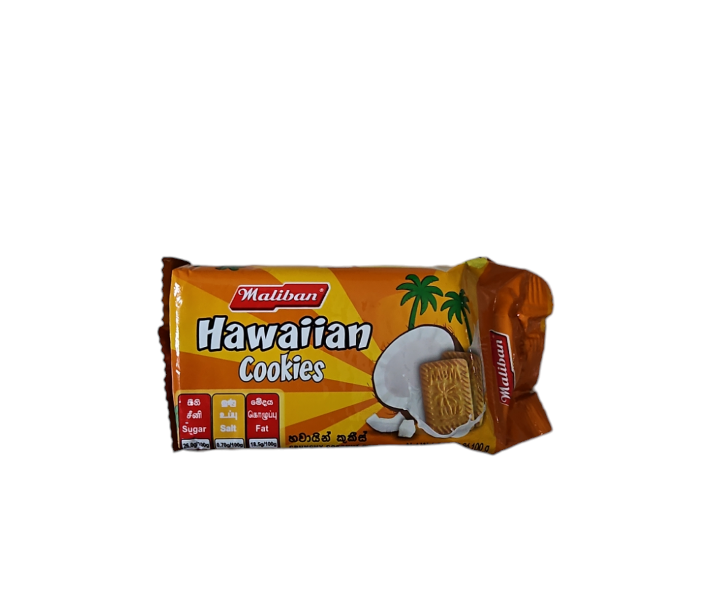 Maliban Hawaiian Cookies 100g